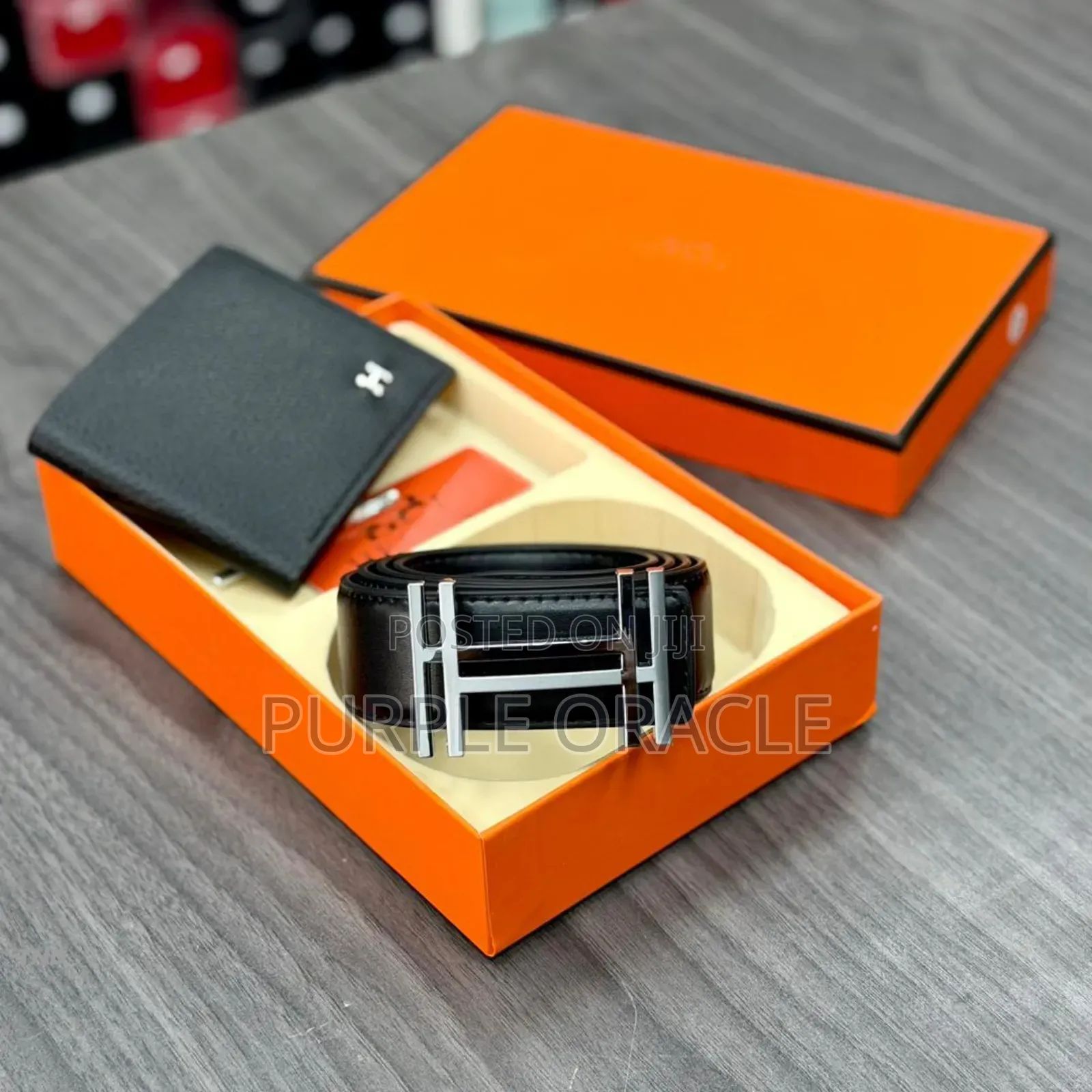 Hermes Men's Belt and Wallet