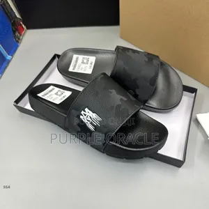 Amiri Black Slides .