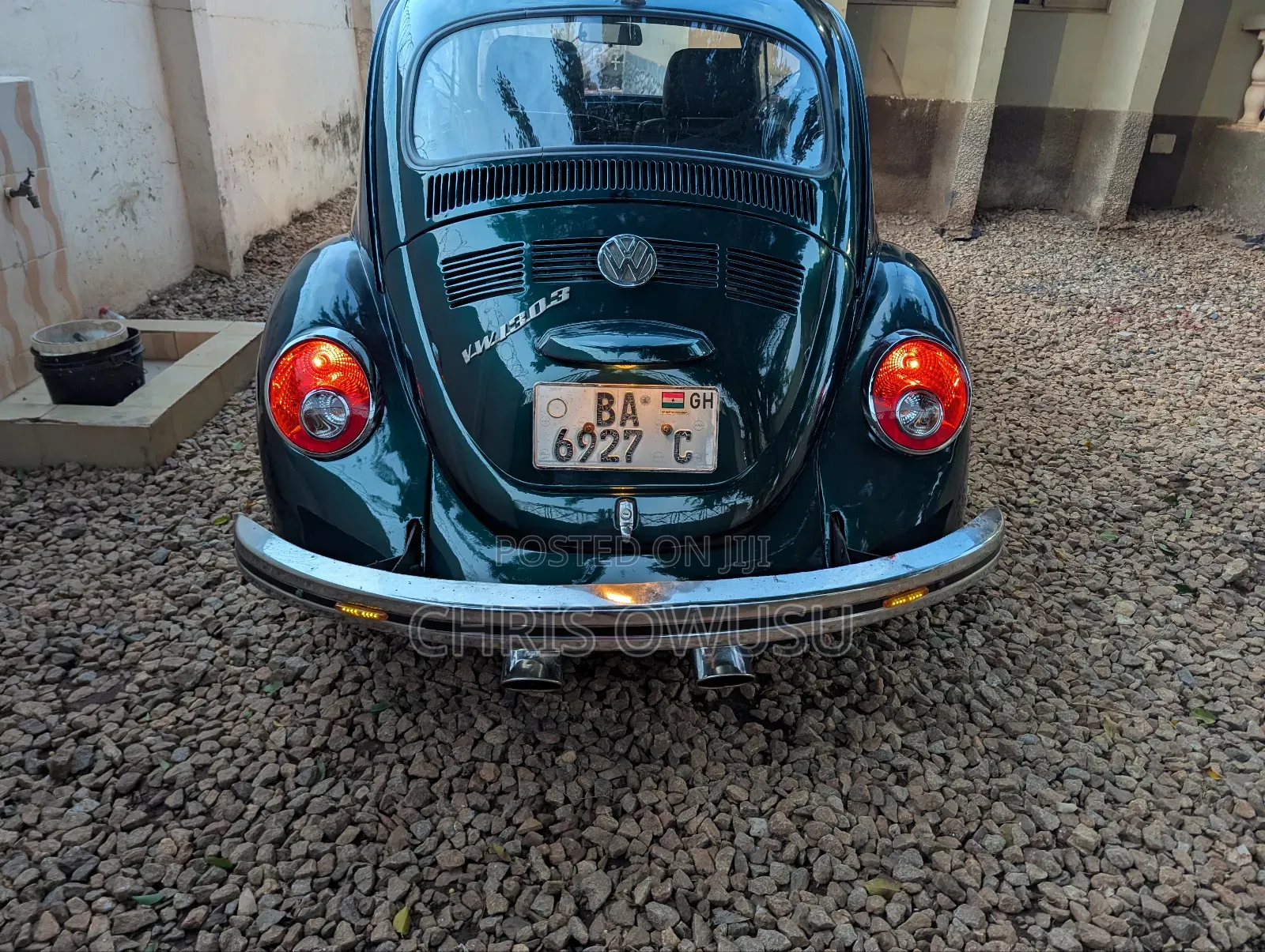 Volkswagen Beetle Cabriolet 1975 Green