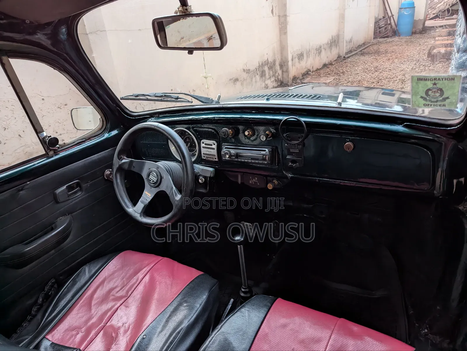 Volkswagen Beetle Cabriolet 1975 Green
