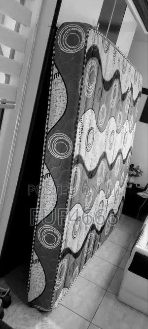 Latex 12" King Size Mattress With Frame