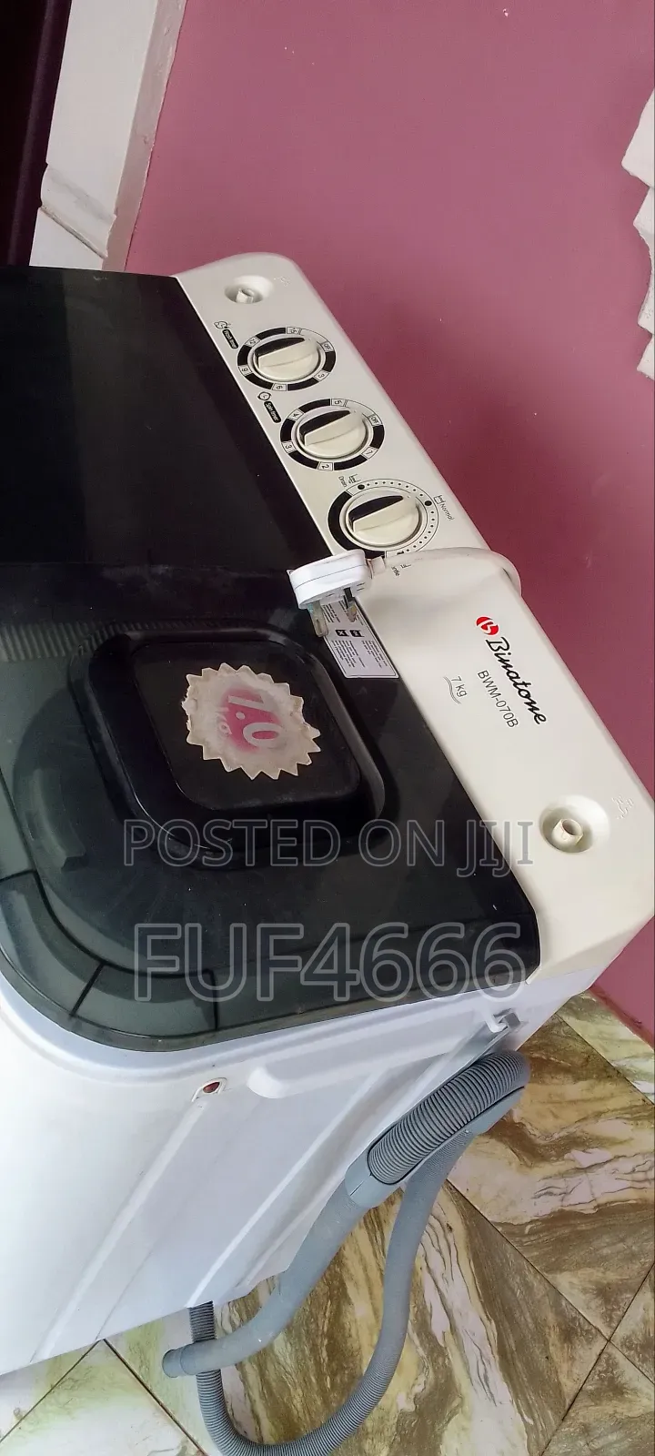 Binatone Twin Tub 7kg Top Loader Washing Machine
