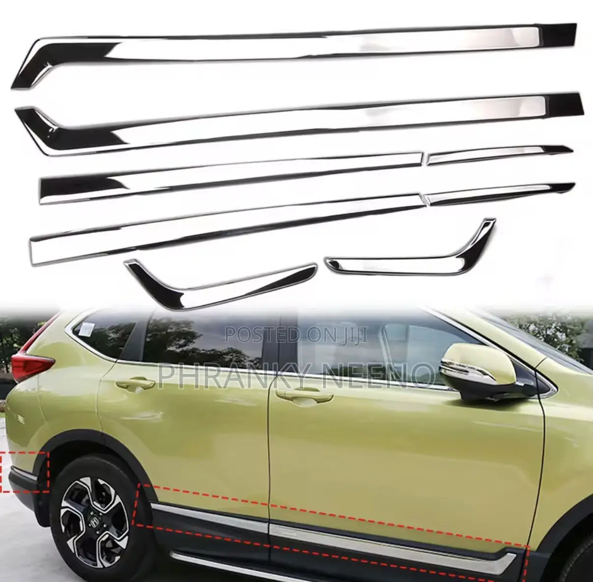 Honda CRV Side Chrome