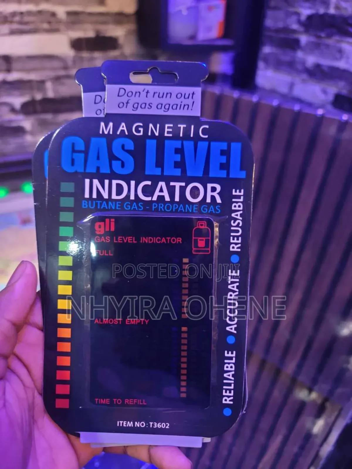 Gas Level Indicator