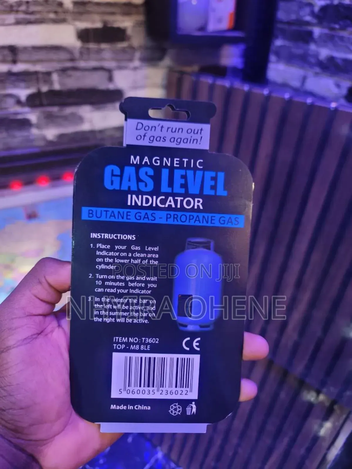 Gas Level Indicator