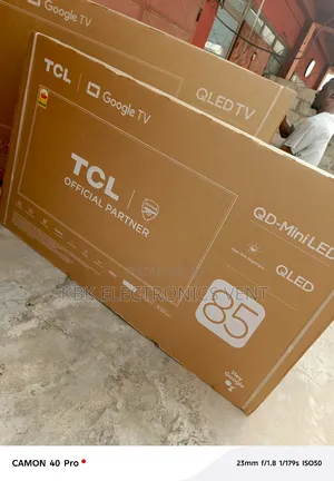 Tcl 85" Qled - Qd-mini Led Smart Android Google Tv