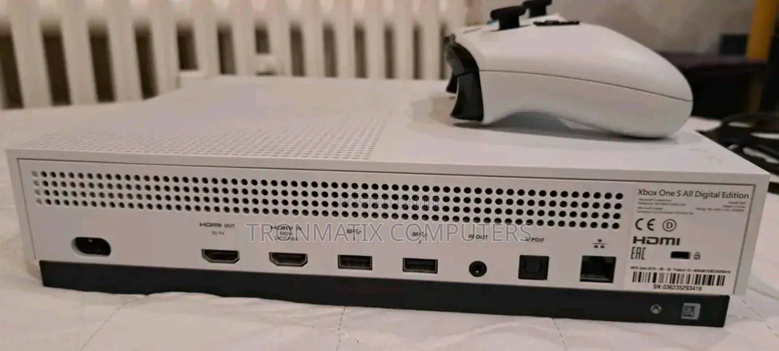 Xbox One S White