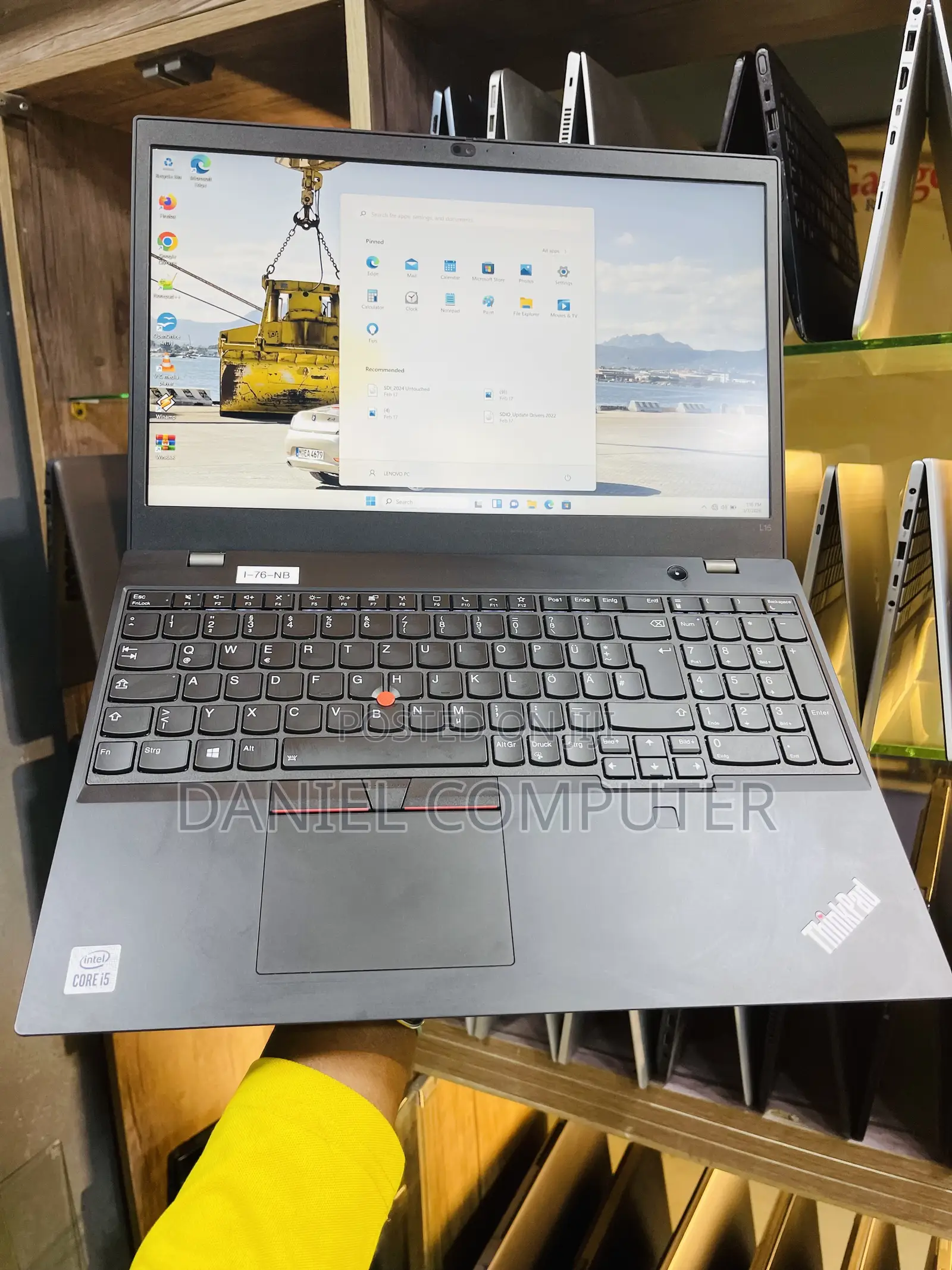 Laptop Lenovo Thinkpad L15 Gen 3 8GB Intel Core i5 SSD 256GB