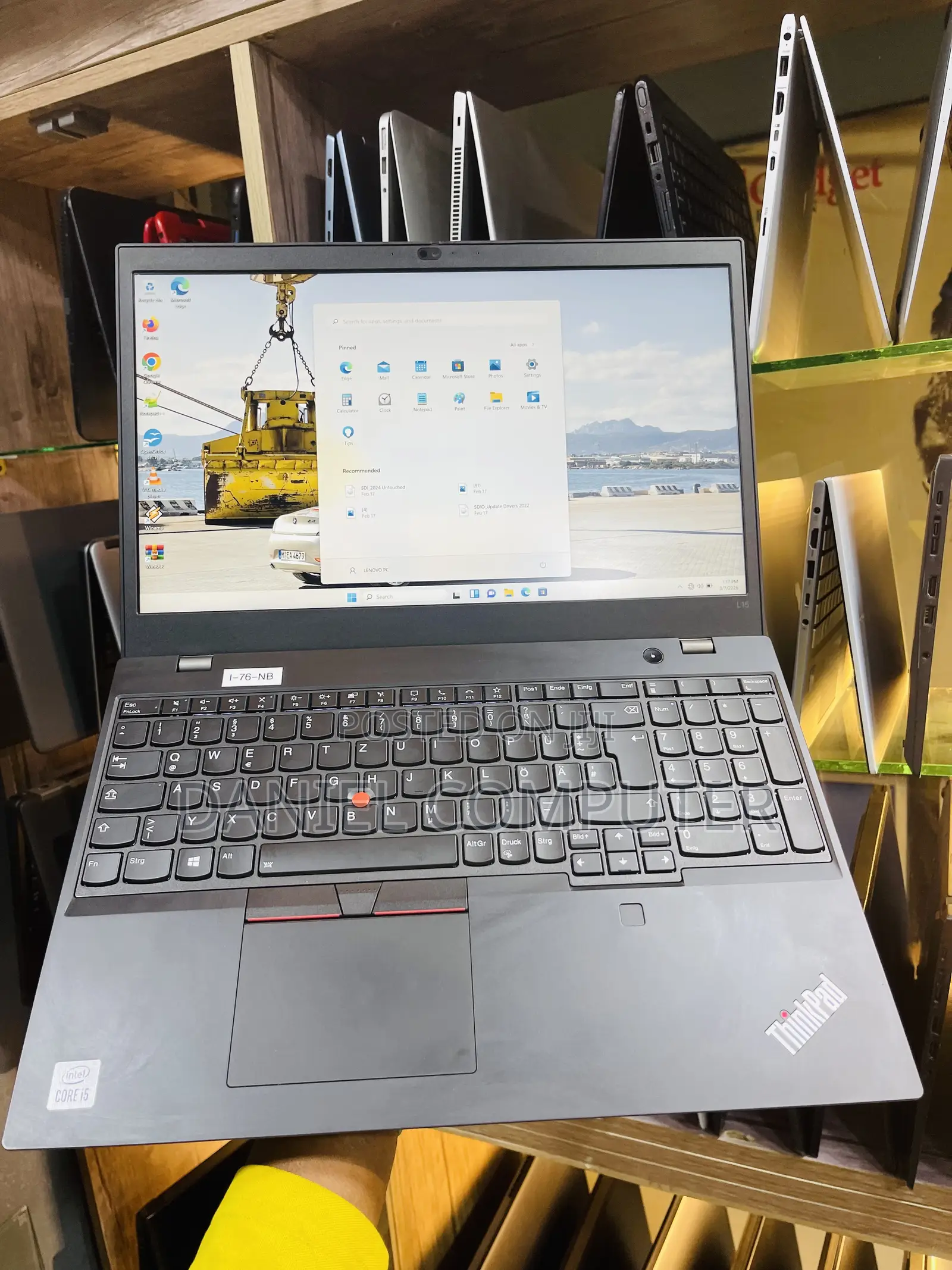 Laptop Lenovo Thinkpad L15 Gen 3 8GB Intel Core i5 SSD 256GB