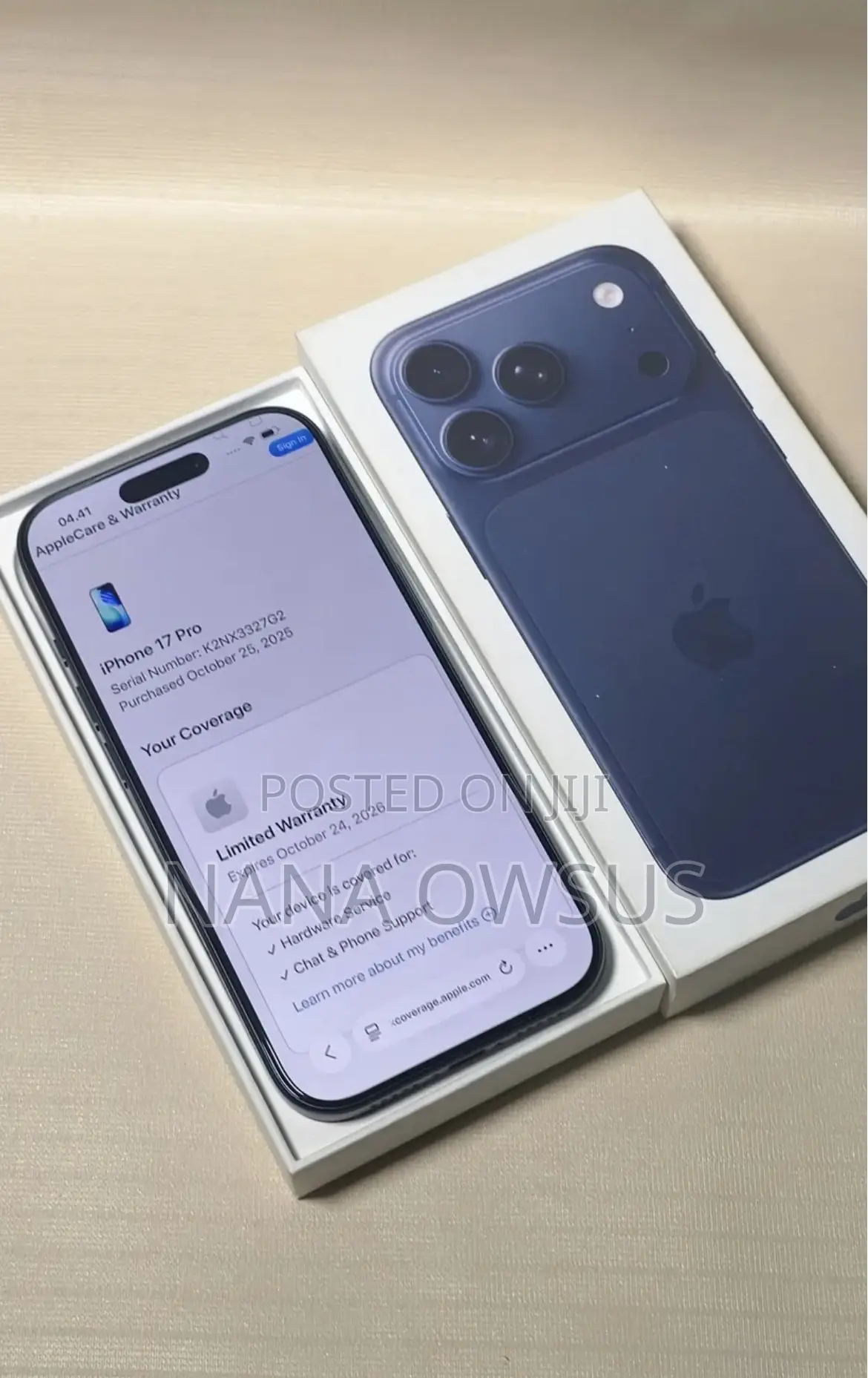 New Apple iPhone 17 Pro Max 512 GB Blue