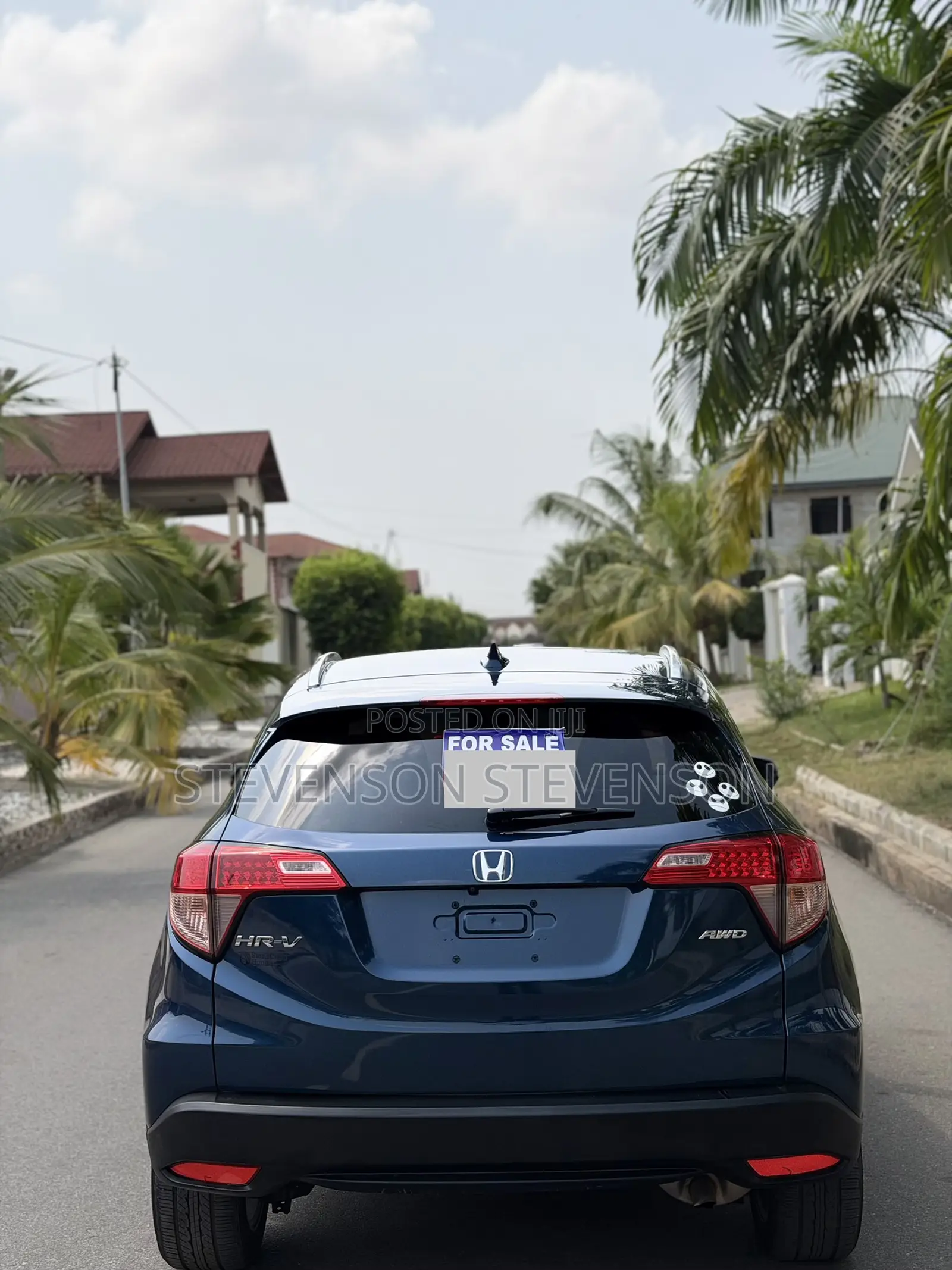 Honda HR-V EX-L w/Navigation AWD 2017 Blue