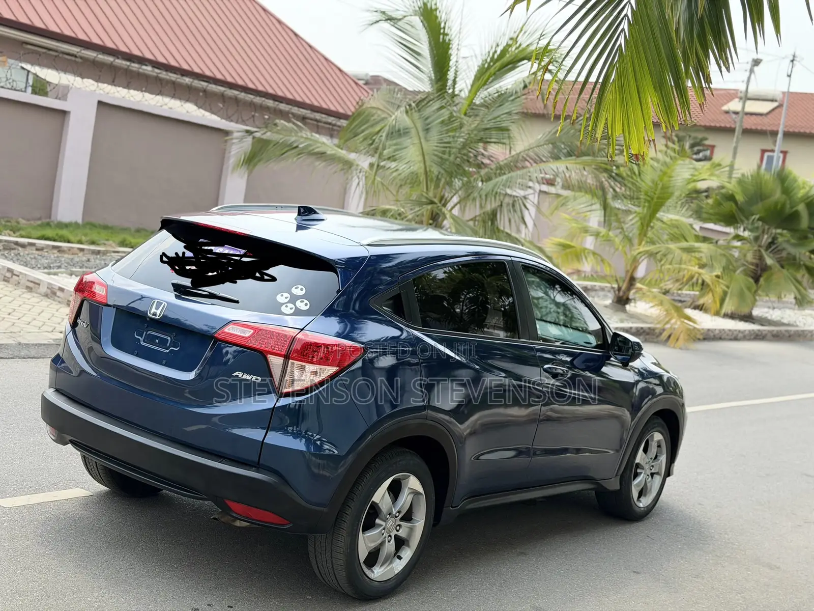 Honda HR-V EX-L w/Navigation AWD 2017 Blue