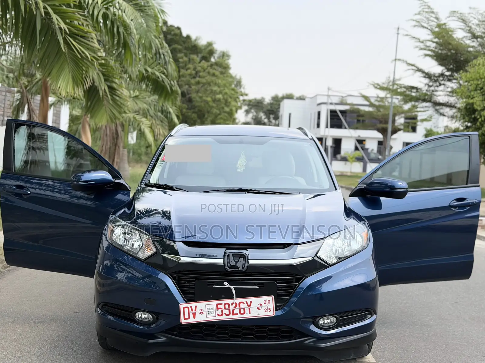 Honda HR-V EX-L w/Navigation AWD 2017 Blue