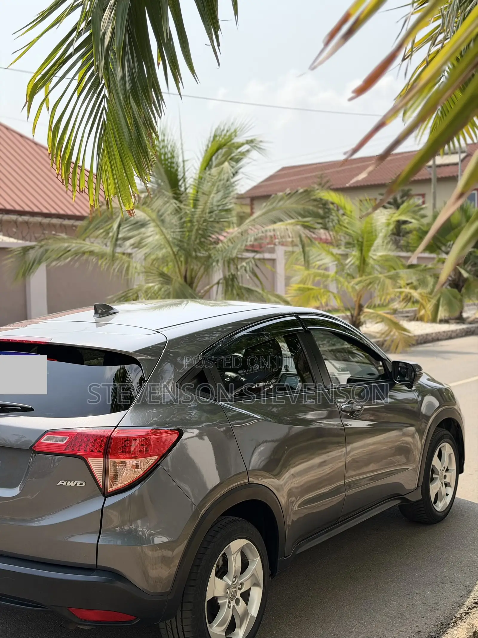 Honda HR-V EX-L w/Navigation AWD 2018 Gray