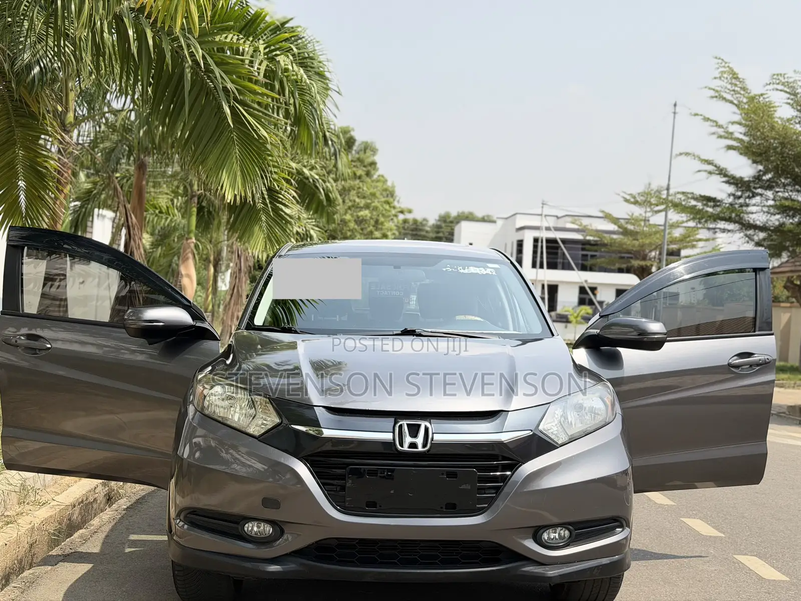 Honda HR-V EX-L w/Navigation AWD 2018 Gray