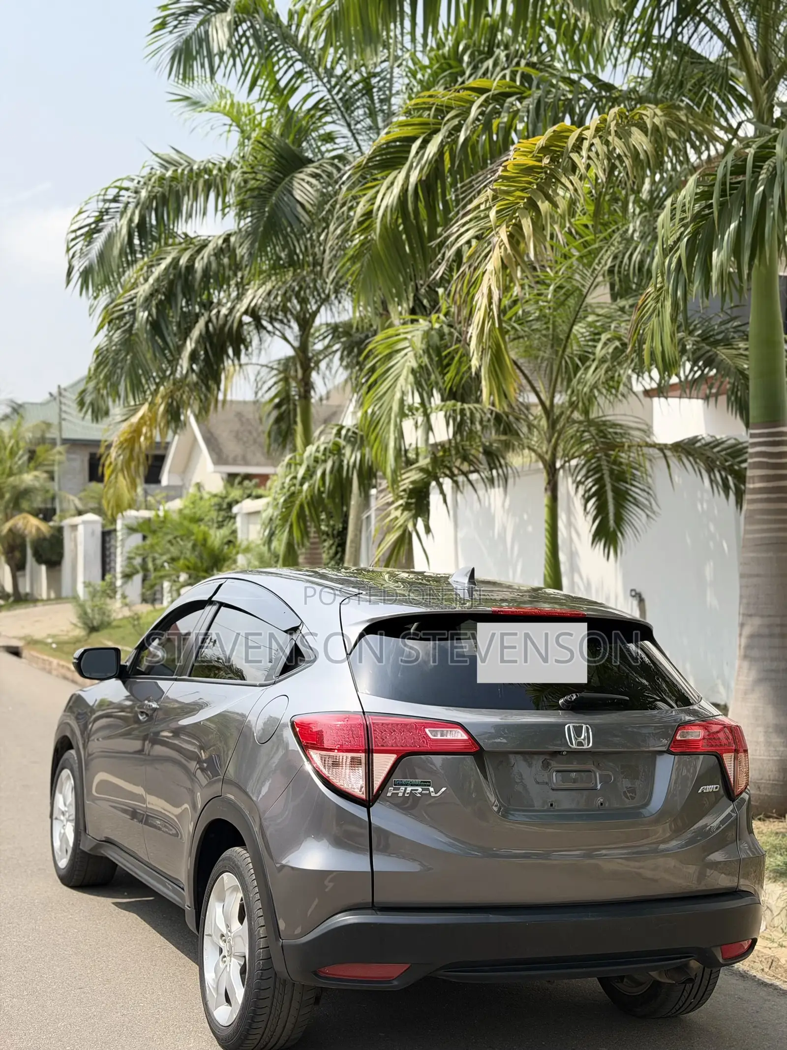 Honda HR-V EX-L w/Navigation AWD 2018 Gray
