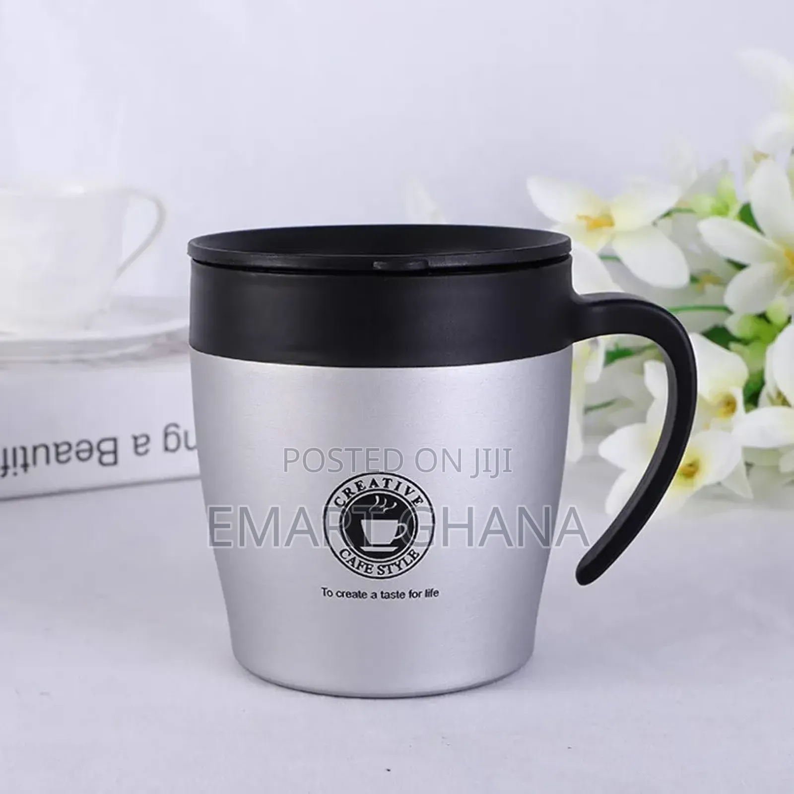 Reusable Coffee Cup 350ml Stainless Steel Thermos Travel Coffee Mug