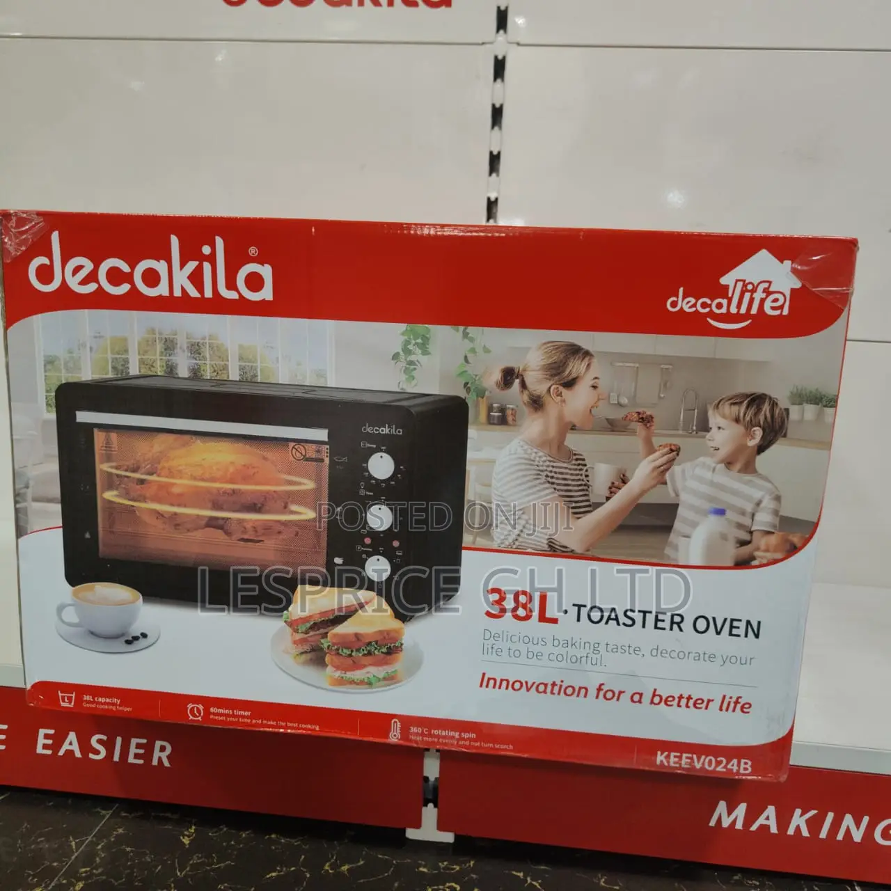 Energy Efficient Decakila Oven Toaster
