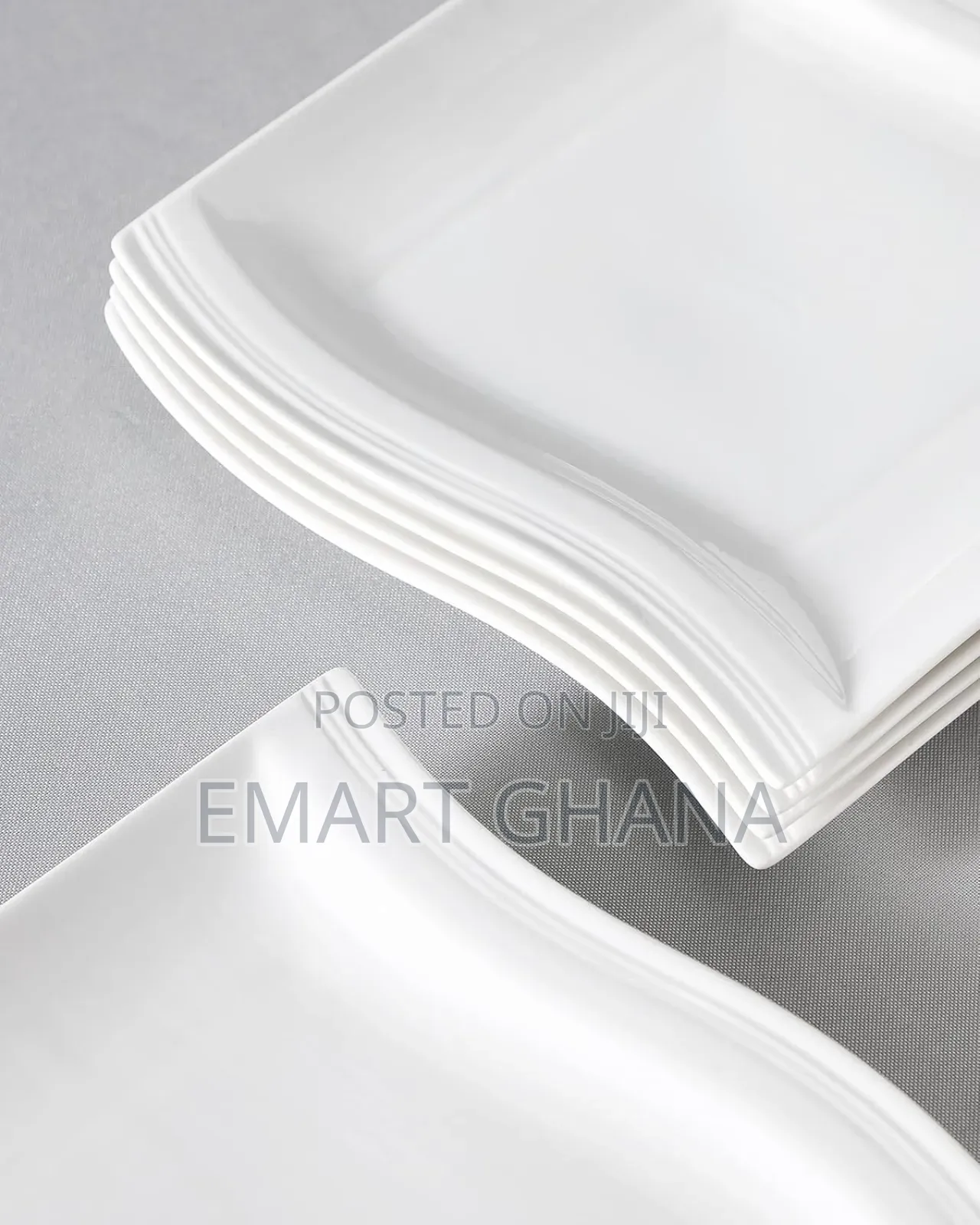 Dinner Plates, 8.2 Inch Porcelain White Dinner Plates Set Of 6 Ceramic
