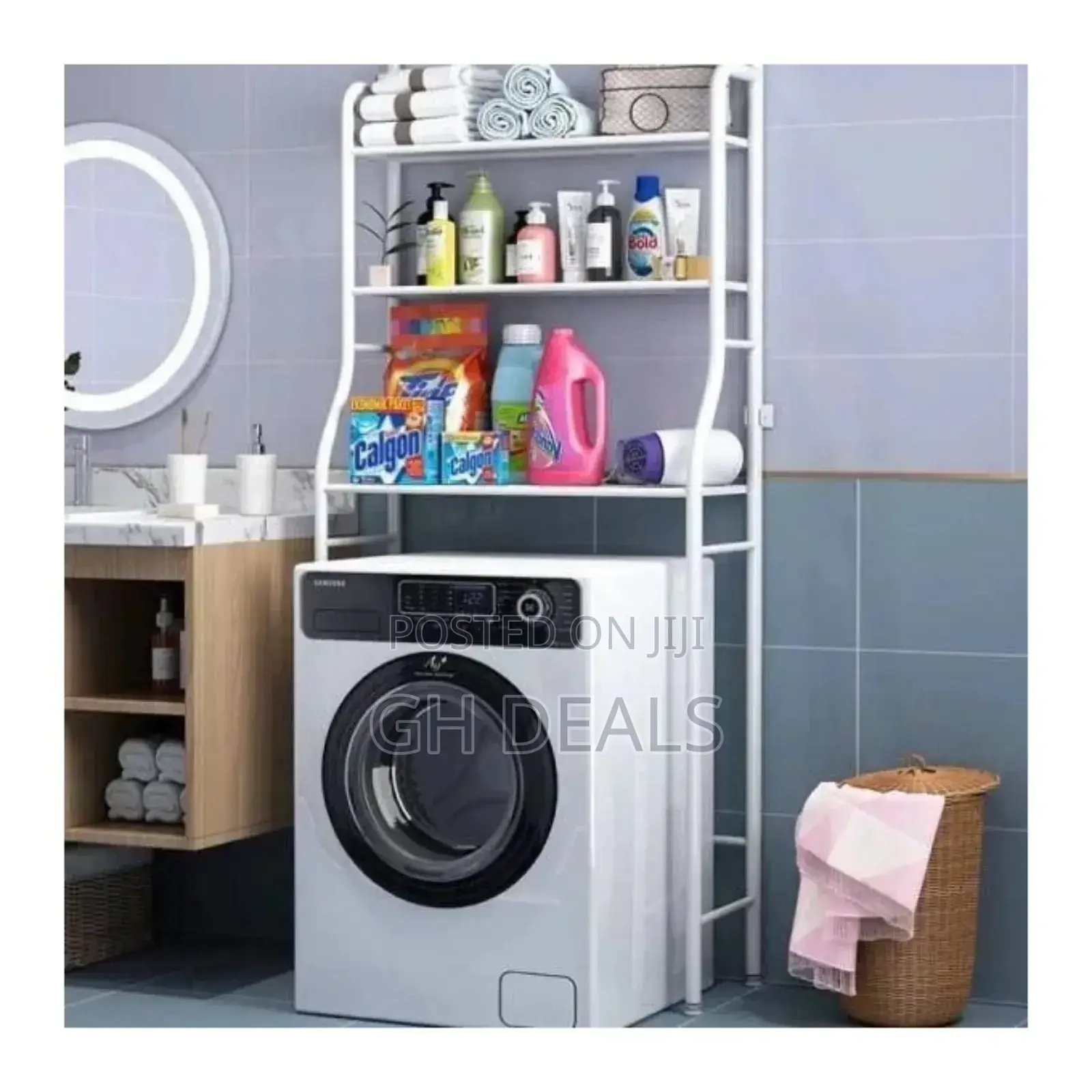 Toilet/ Bathroom Storage Rack, Shelve Organizer, Space Saver
