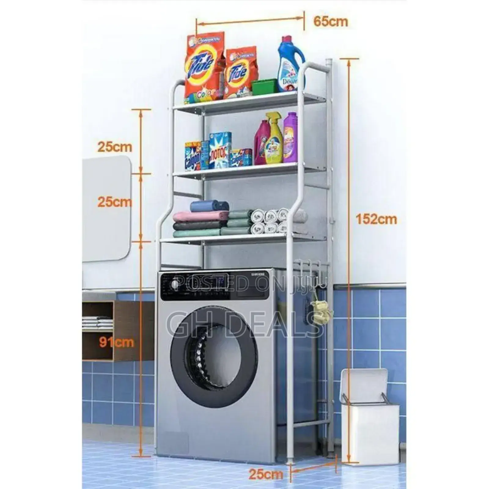 Toilet/ Bathroom Storage Rack, Shelve Organizer, Space Saver