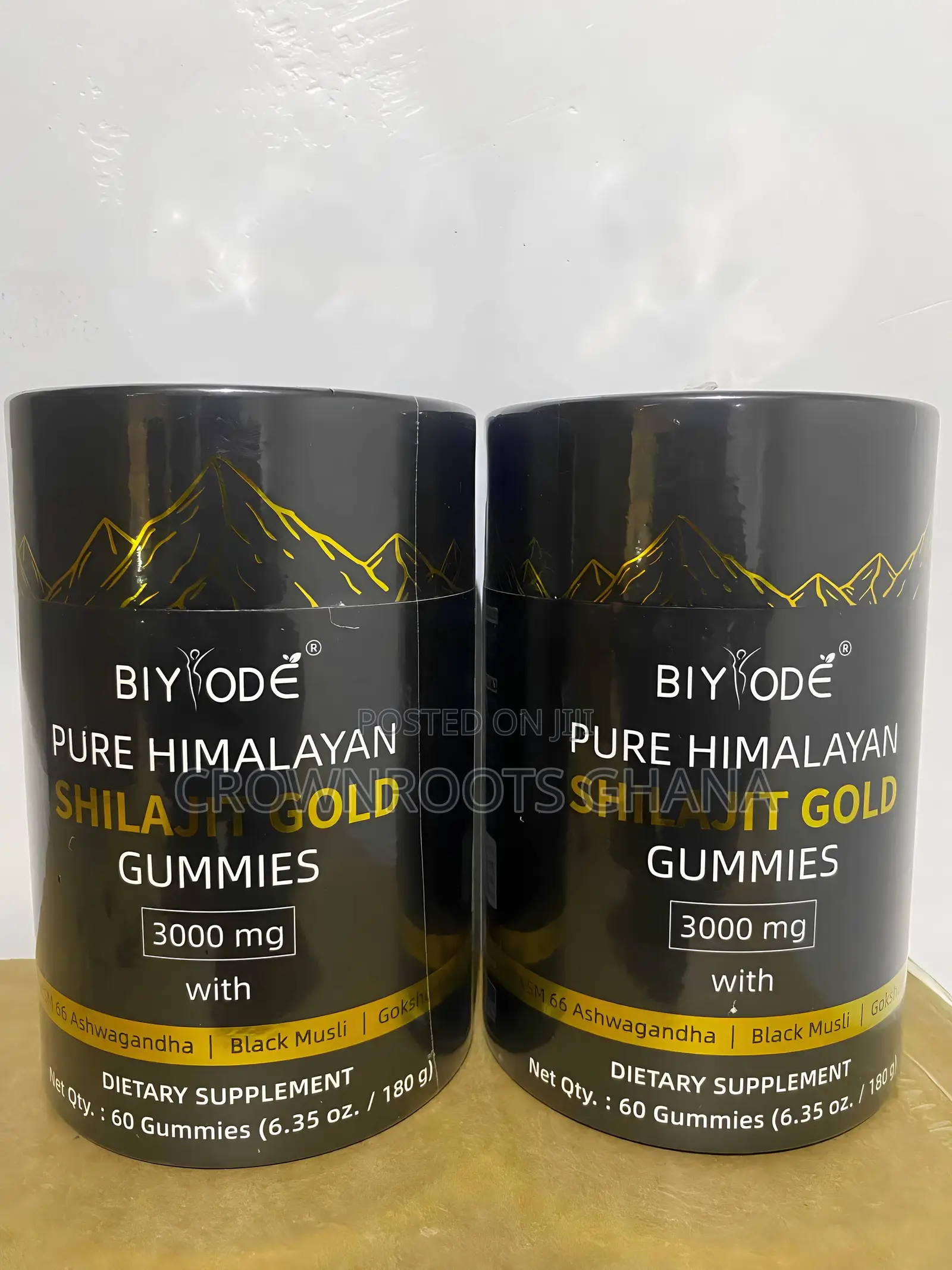 Shilajit Gold Gummies With Ashwagandha Black Musli