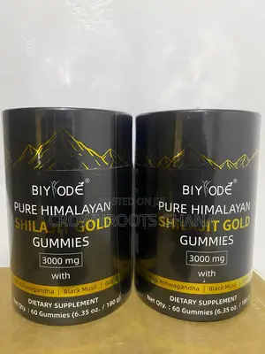 Shilajit Gold Gummies With Ashwagandha Black Musli