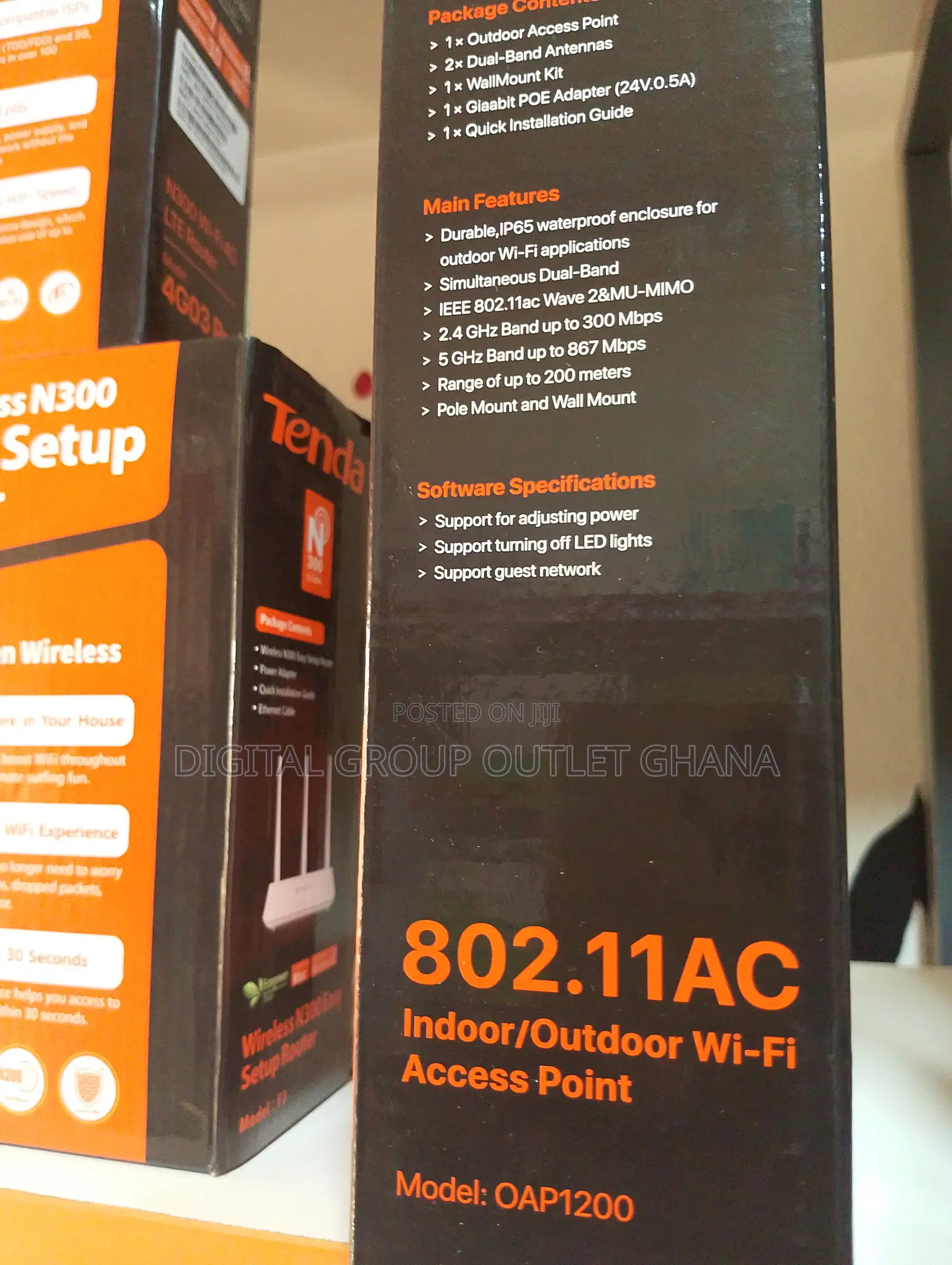 Tenda 802.11ac Wi-Fi Access Point (Oap1200)
