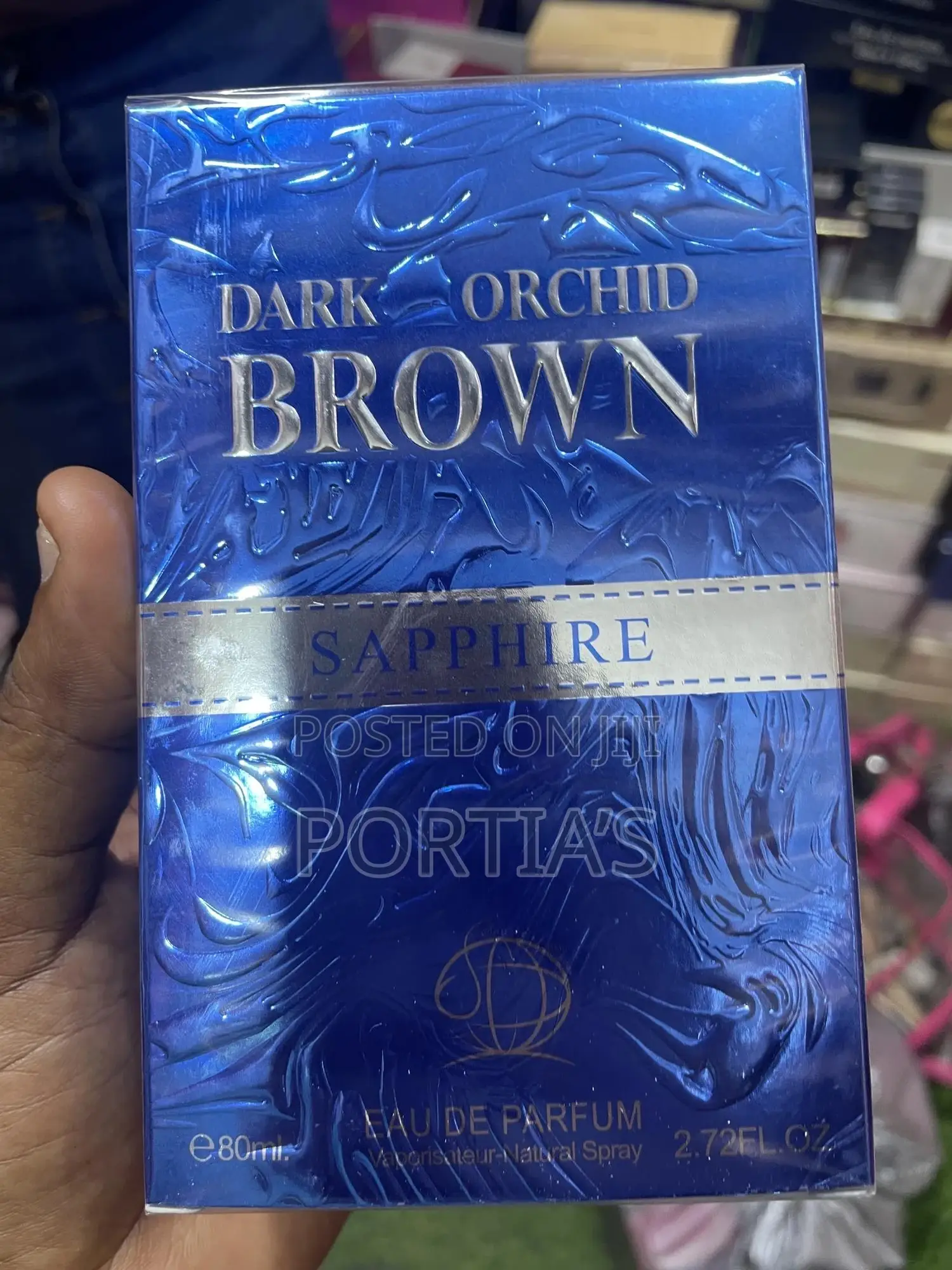 Dark Orchid ( Brown and and Blue)