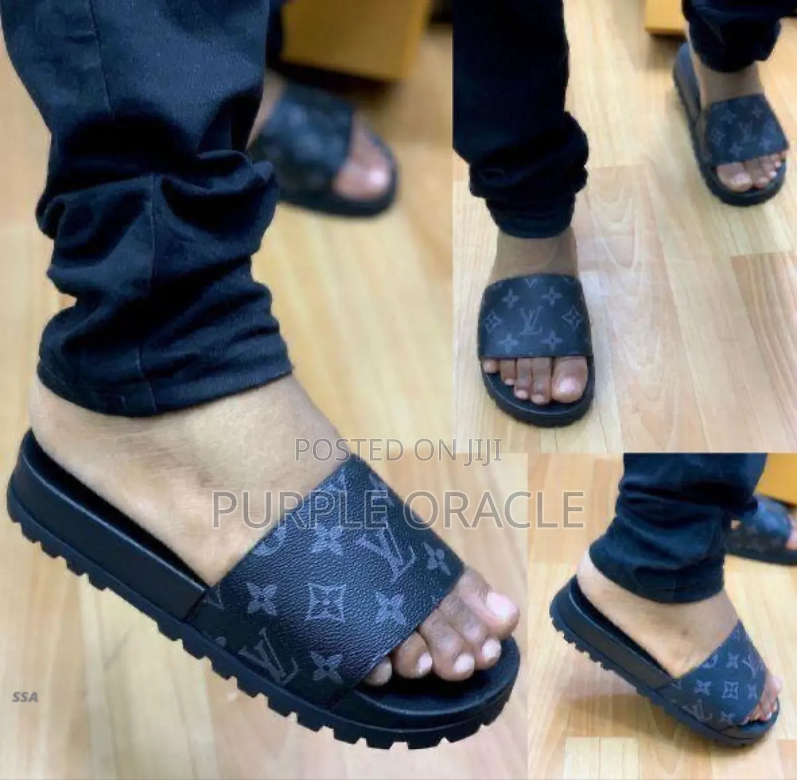 Louis Vuitton Slides for Gentlemen.