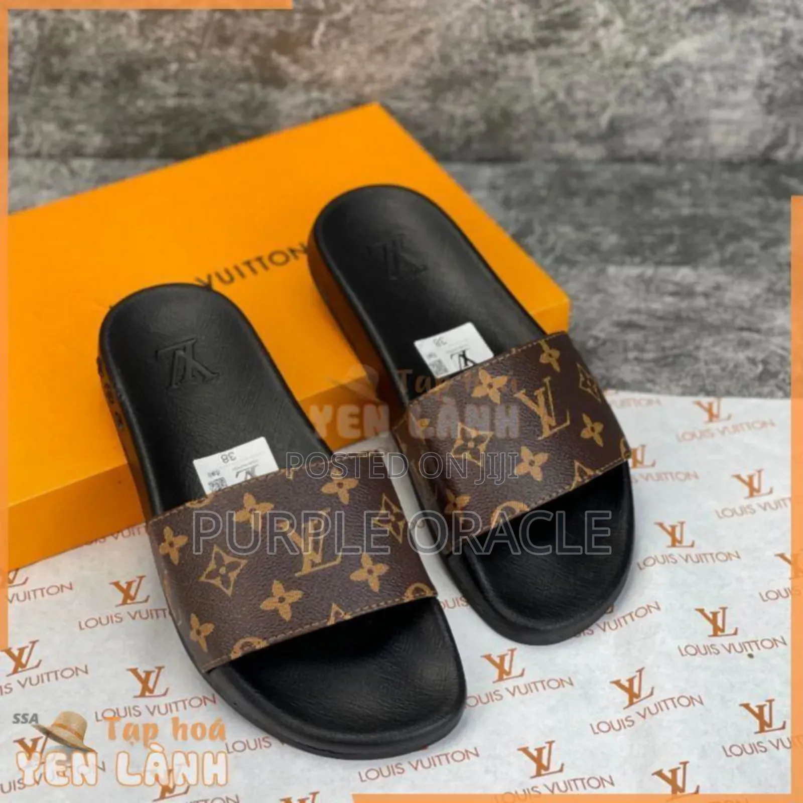 Louis Vuitton Slides for Gentlemen.