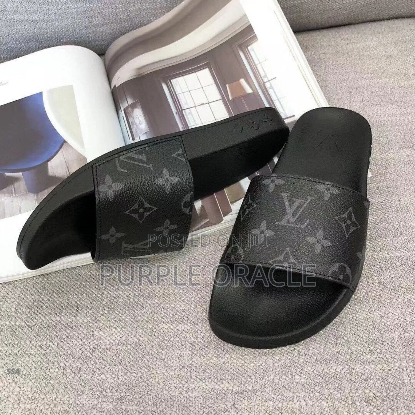 Louis Vuitton Slides for Gentlemen.