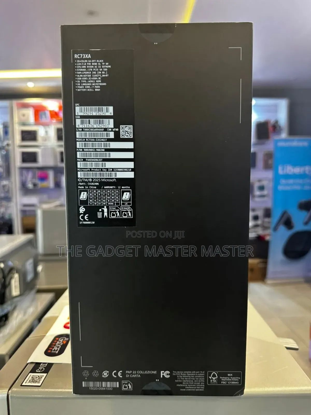 Asus Rog Xbox Ally 2025 Rc73xa