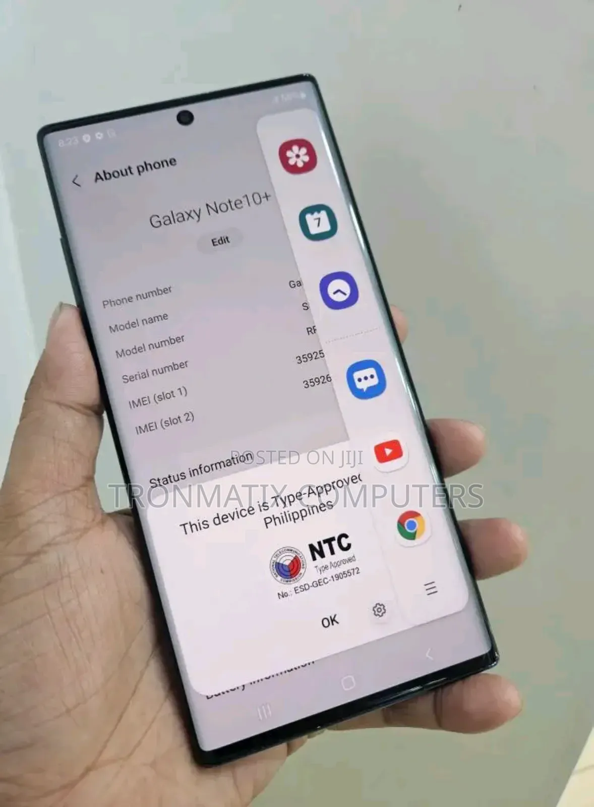 Samsung Galaxy Note 10 Plus 256 GB Black