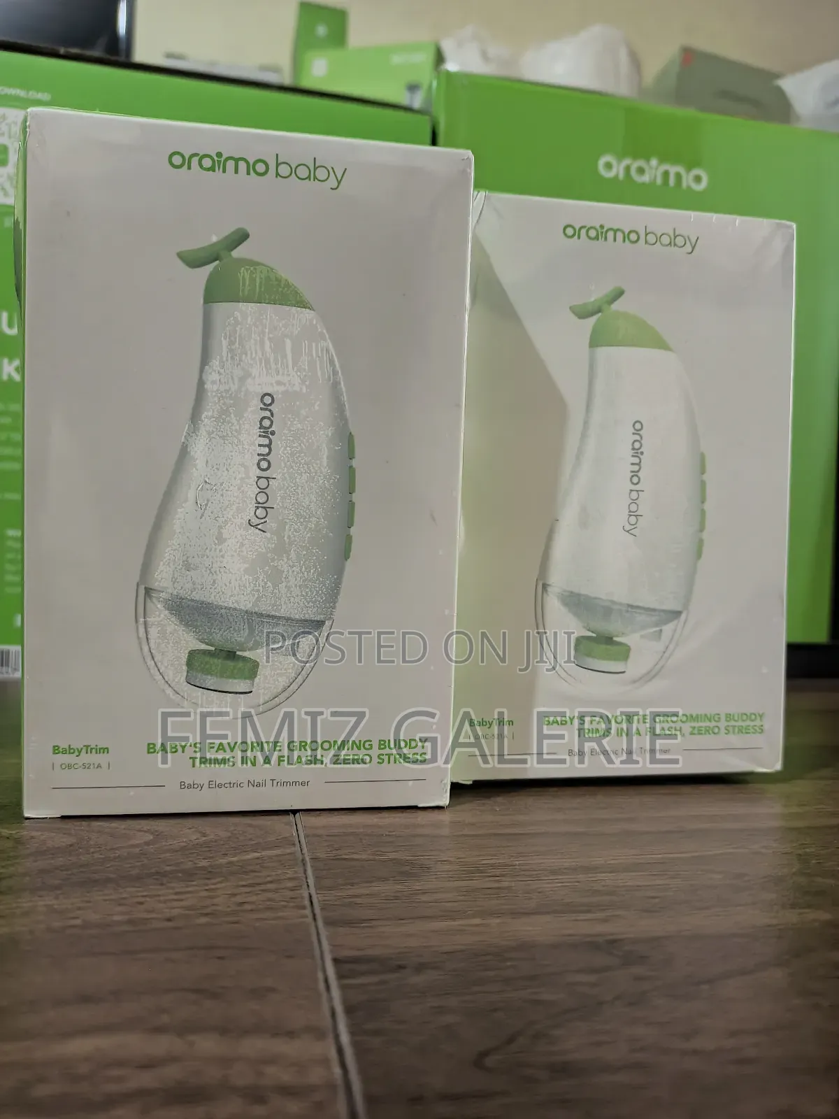 Oraimo Babytrim Multi-Size Heads Electric Nail Trimmer