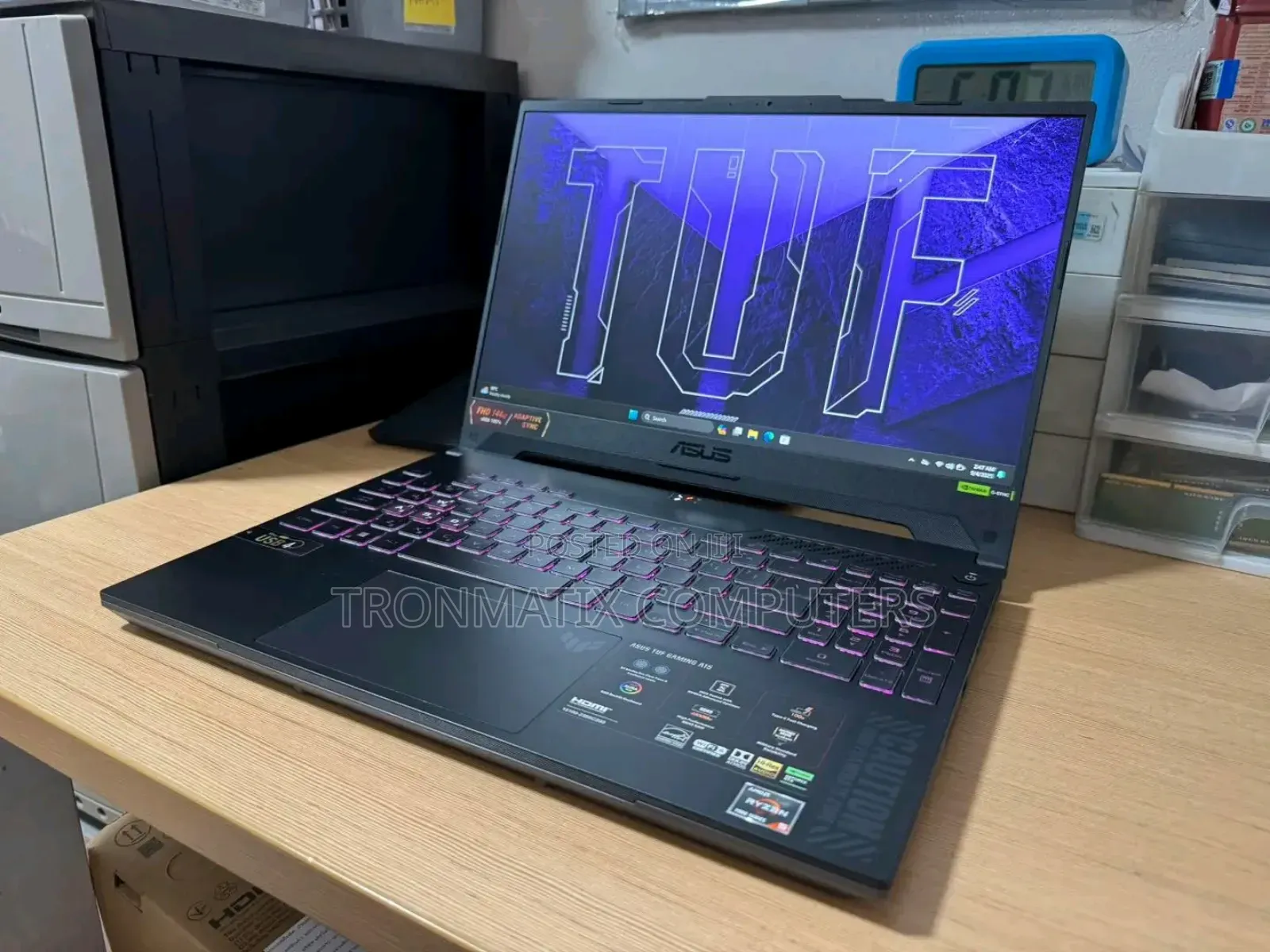 New Laptop Asus TUF Gaming A15 16GB AMD Ryzen 5 SSD 512GB