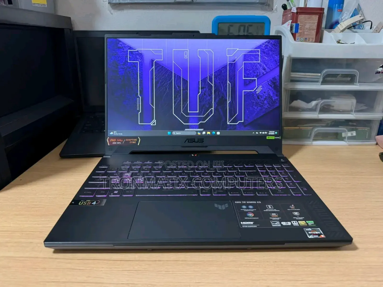 New Laptop Asus TUF Gaming A15 16GB AMD Ryzen 5 SSD 512GB