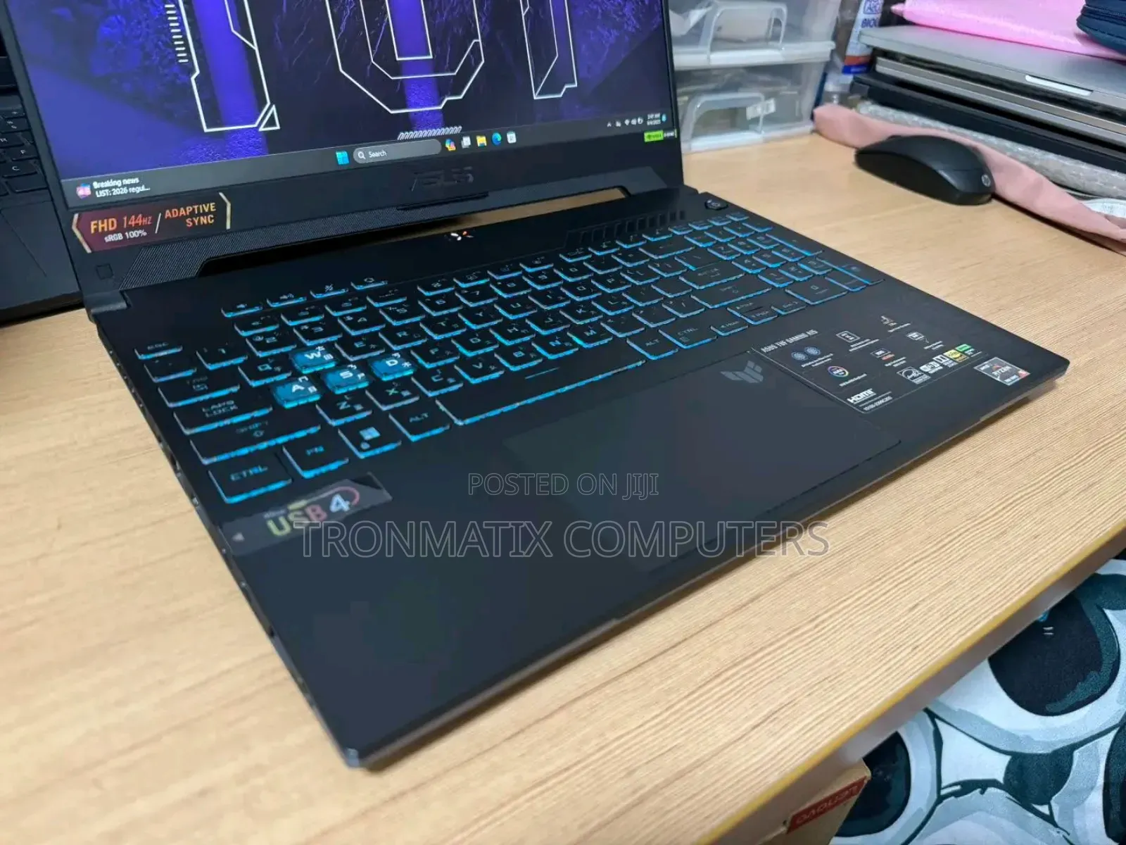 New Laptop Asus TUF Gaming A15 16GB AMD Ryzen 5 SSD 512GB