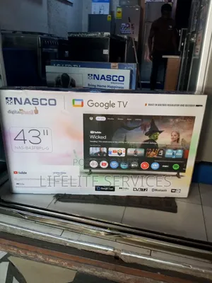 43" Smart Tv Nasco With Bluetooth
