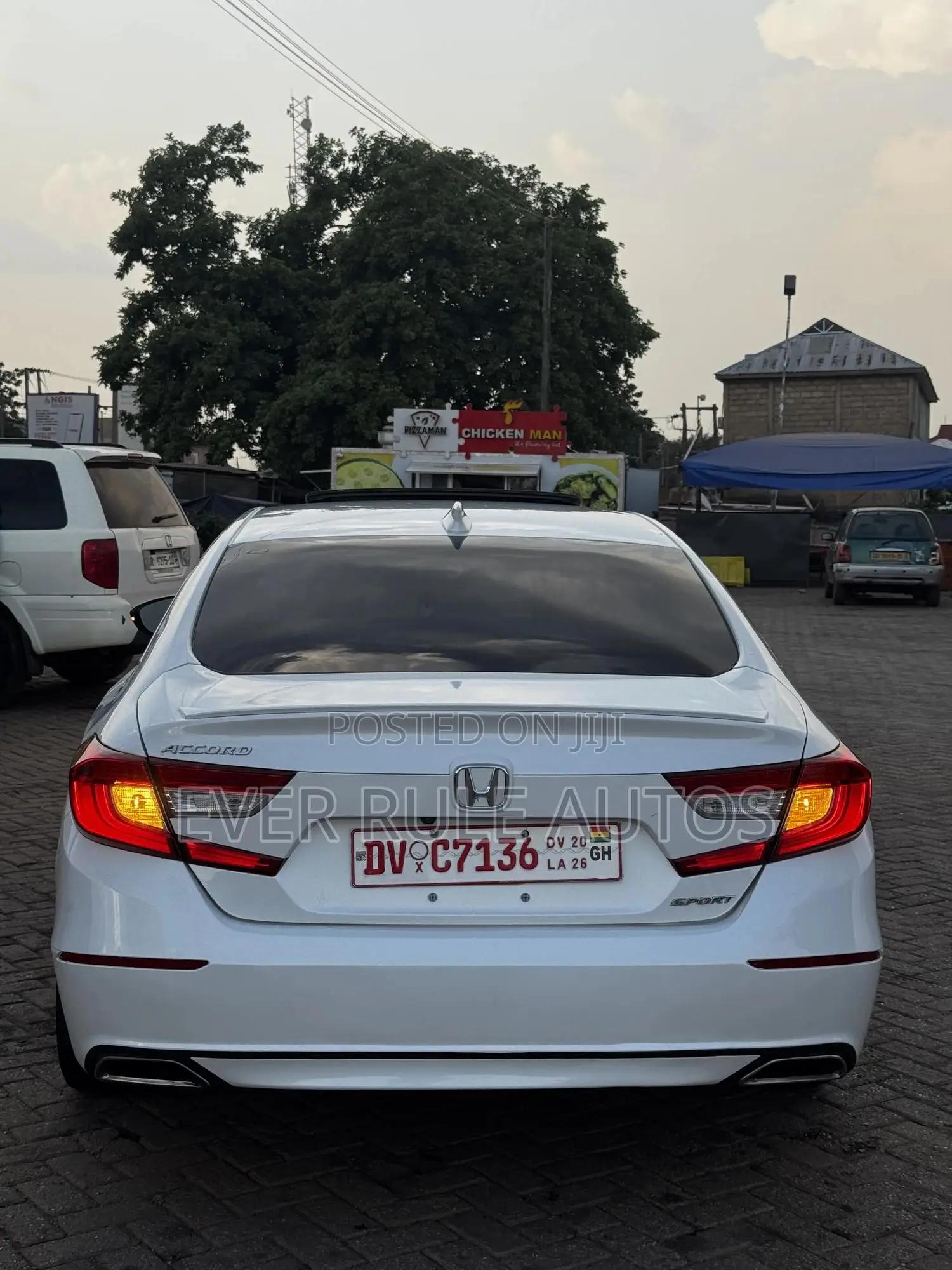 Honda Accord Sport (1.5L 4cyl Turbo CVT) 2019 White
