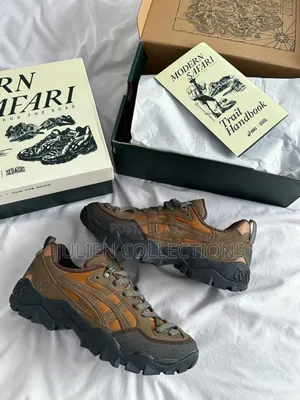 Asics Gel Pinkax Safari Brown Black