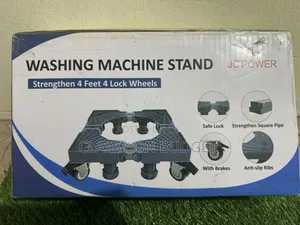 Heavy Duty Fridge/ Washing Machine Stand With Wheels
