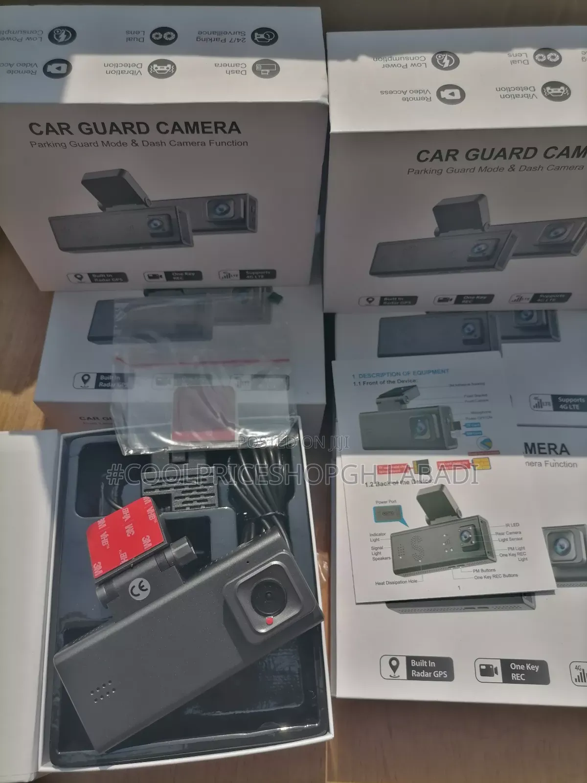 Car 4g GPS Dashcam Recorder Camcorder