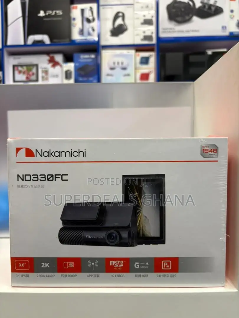 Nakamichi Nd330fc Car Camcorder / Dashcam