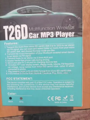 Car Usb Bluetooth Player Quick Charger