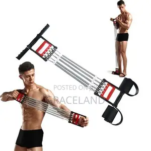This Is Original 5 Spring Chest Expander 3in1 Pull Stretcher 30kg