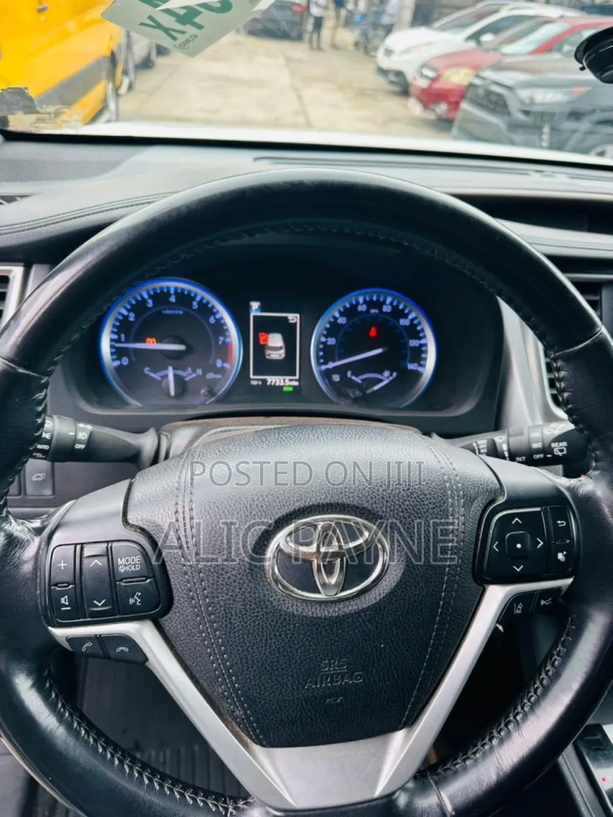 Toyota Highlander Limited 2019 White