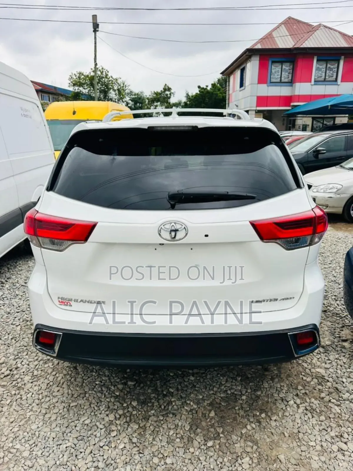 Toyota Highlander Limited 2019 White