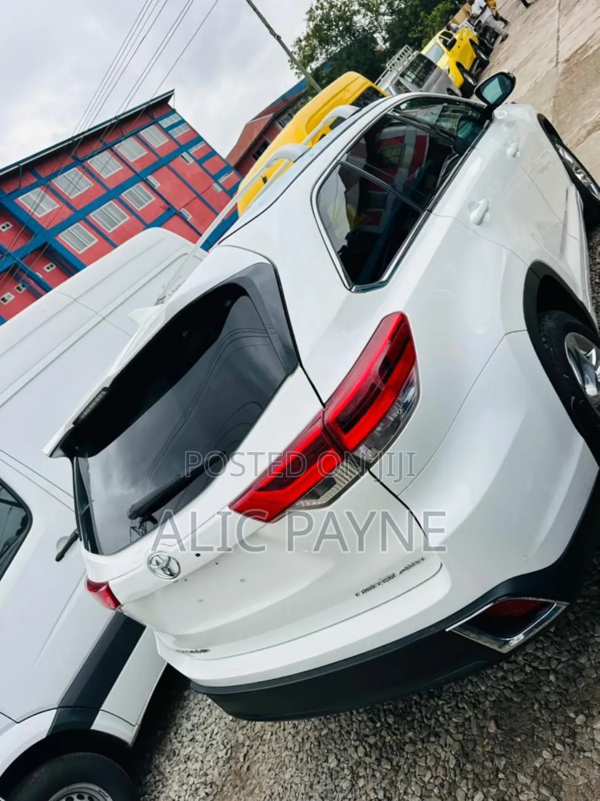 Toyota Highlander Limited 2019 White