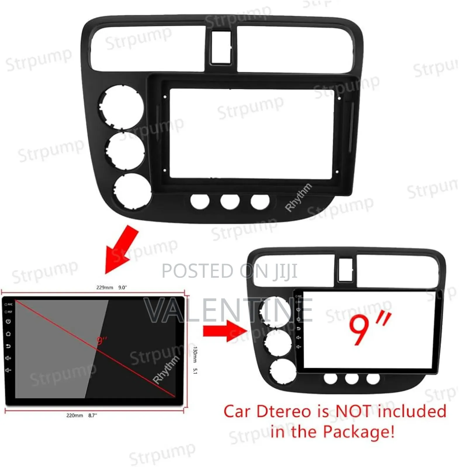 Honda Civic 03 Android Frame